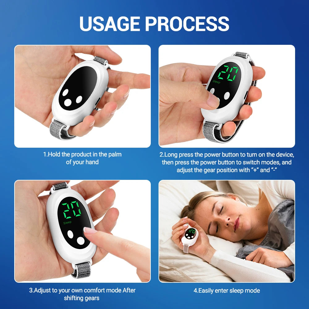 Sleep Aid Device with pulse stimulation