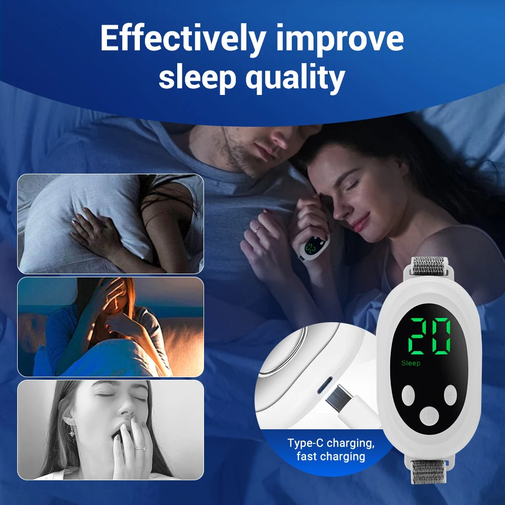 Sleep Aid Device with pulse stimulation