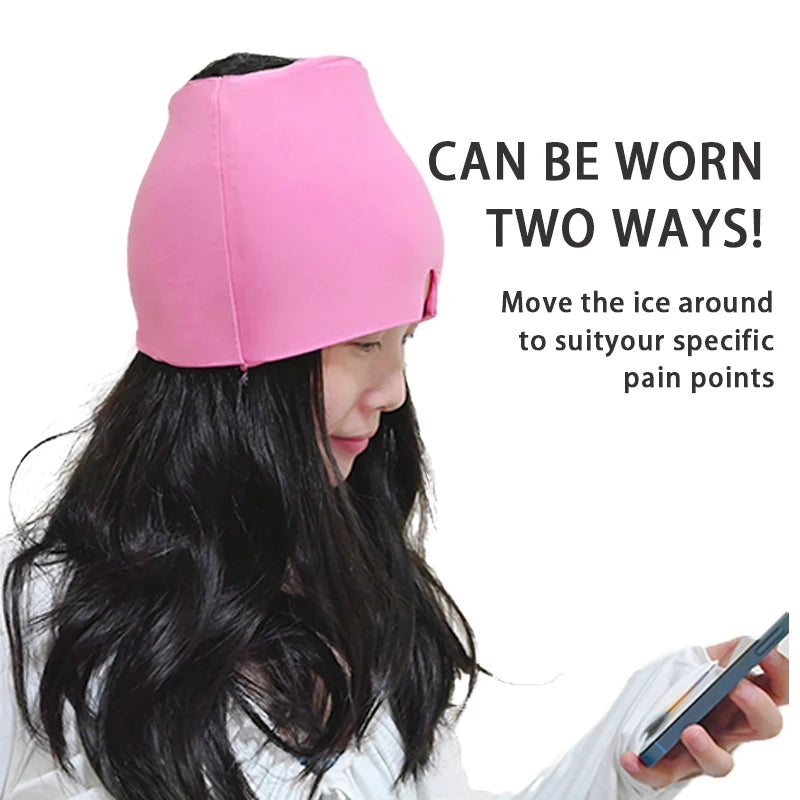 Headache Relief Hat-Cold & Hot Therapy