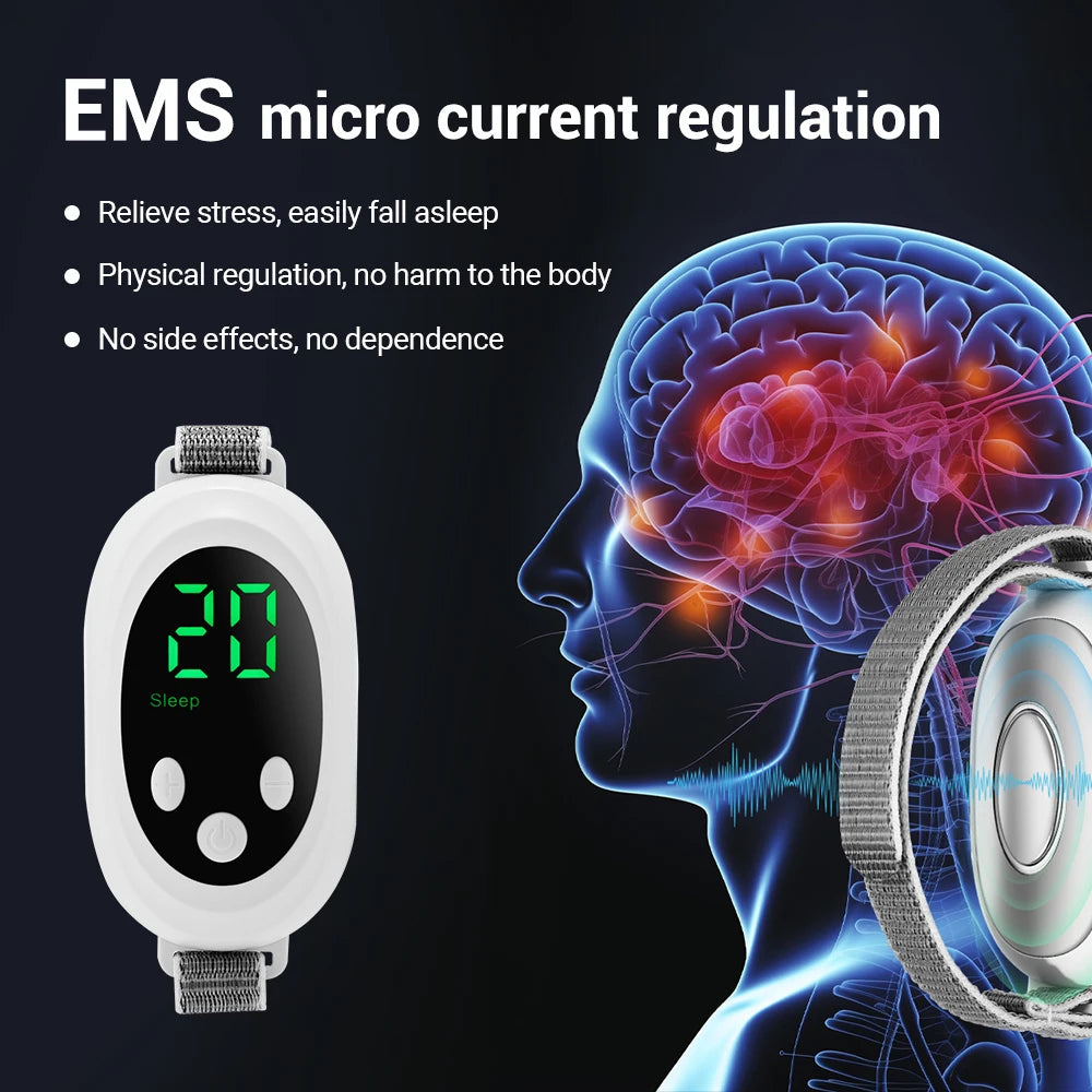 Sleep Aid Device with pulse stimulation