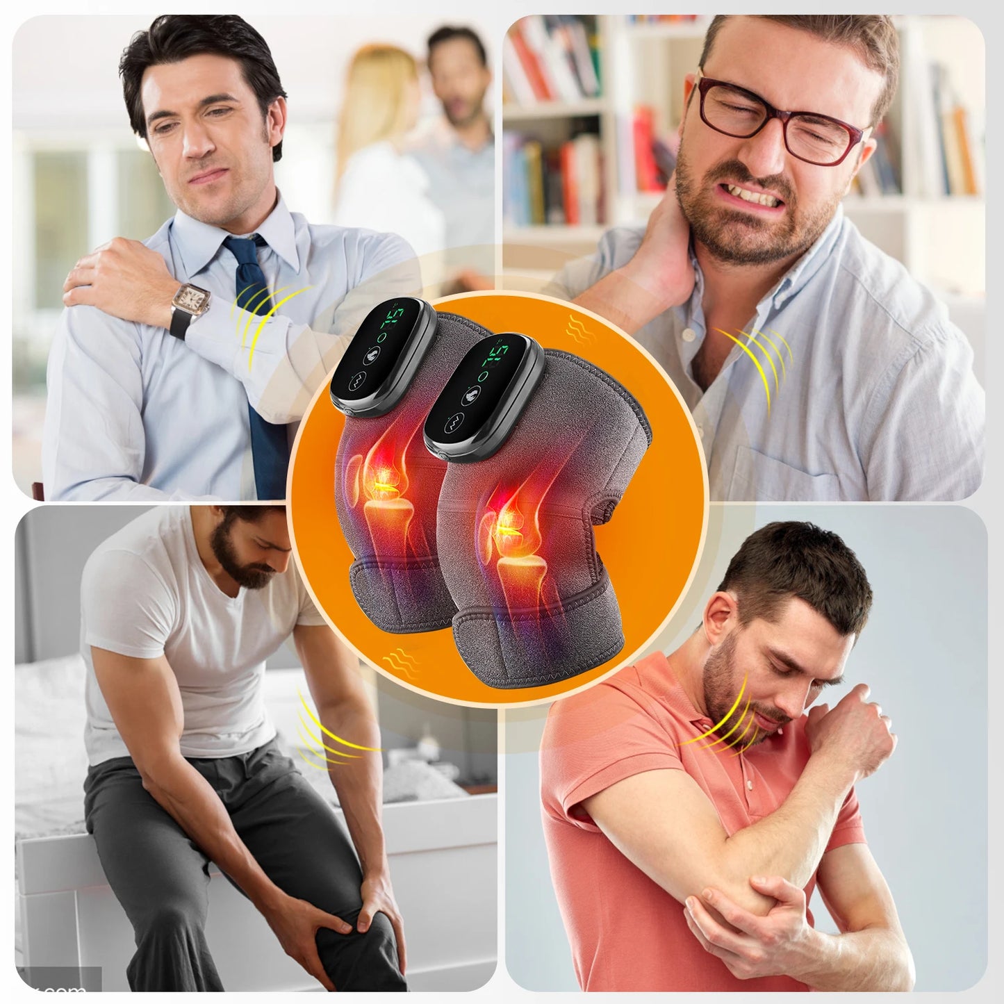 Heating Massager 3 in 1 Shoulder Knee Elbow