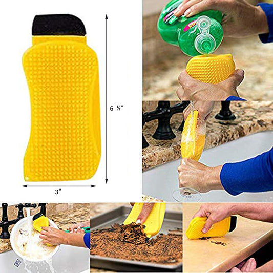 UltraClean 3-in-1 Silicone Cleaning Sponge