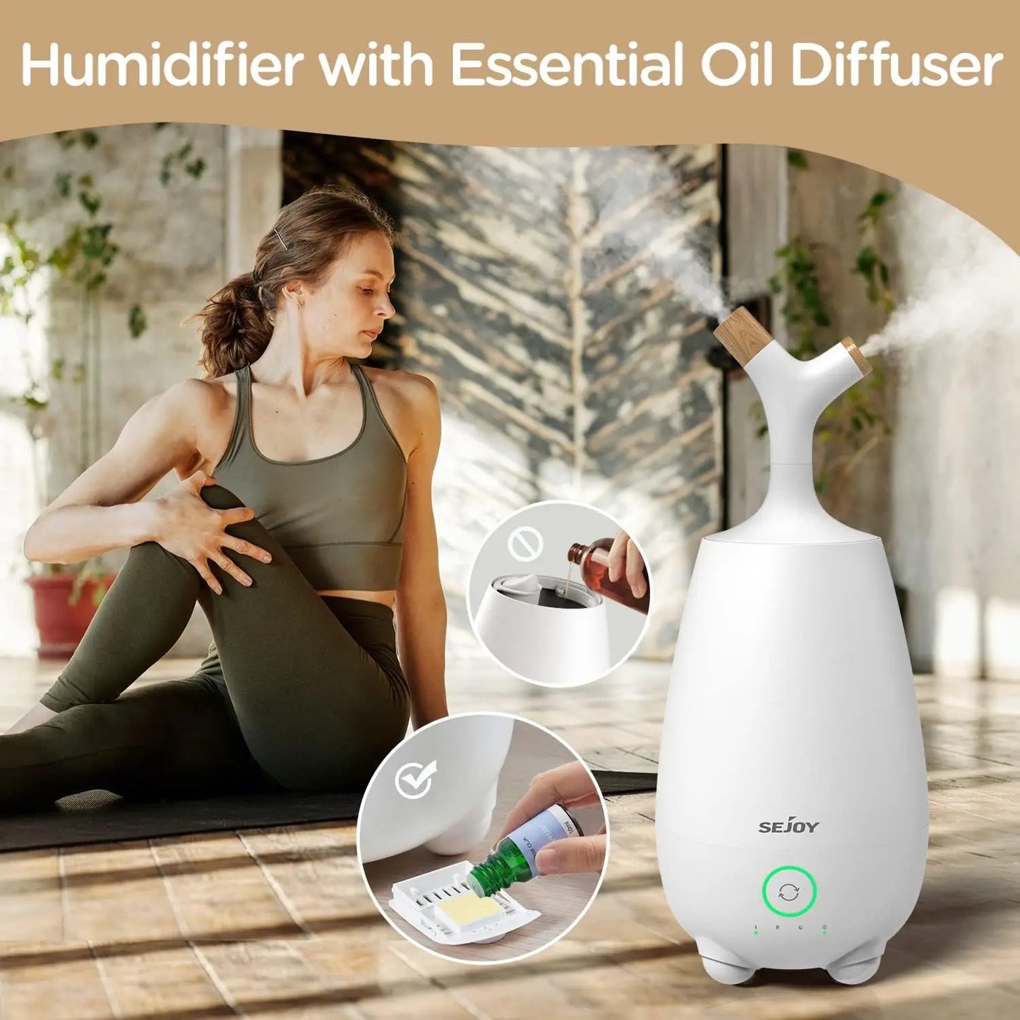 Large Air Humidifier 5L with remote control