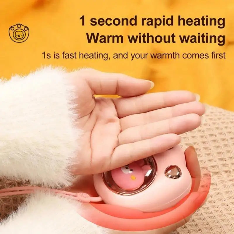 Cute kids Hand Warmer with light -USB rechargeable