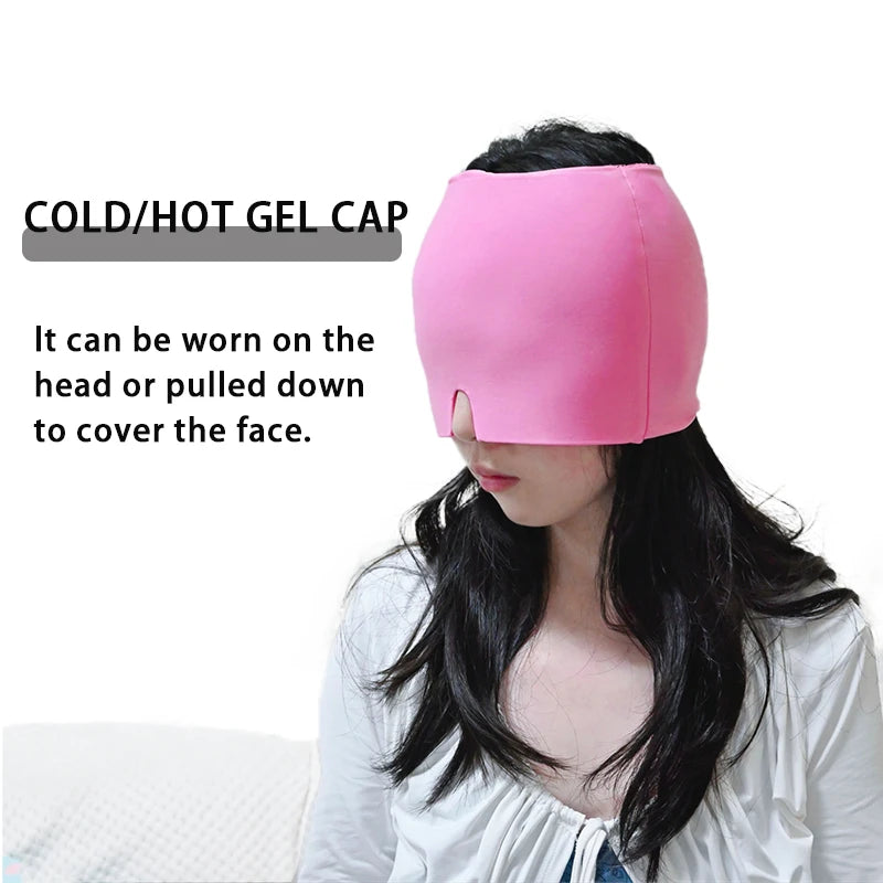 Headache Relief Hat-Cold & Hot Therapy