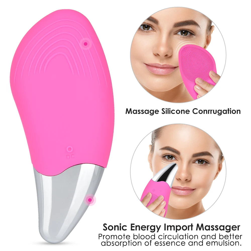 Electric Facial Portable Cleansing Brush