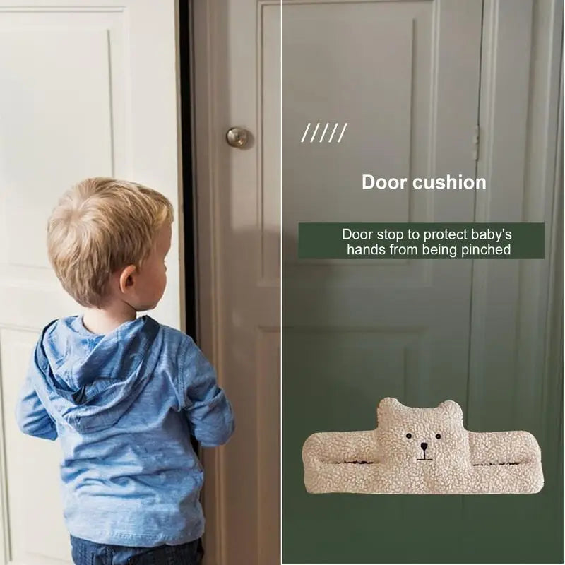 Door Finger Safety Guard Stopper for Children - Bunny and Bear