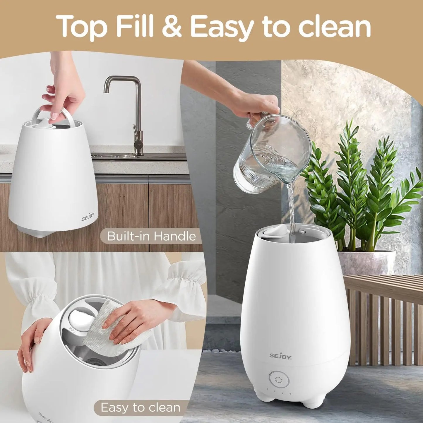 Large Air Humidifier 5L with remote control