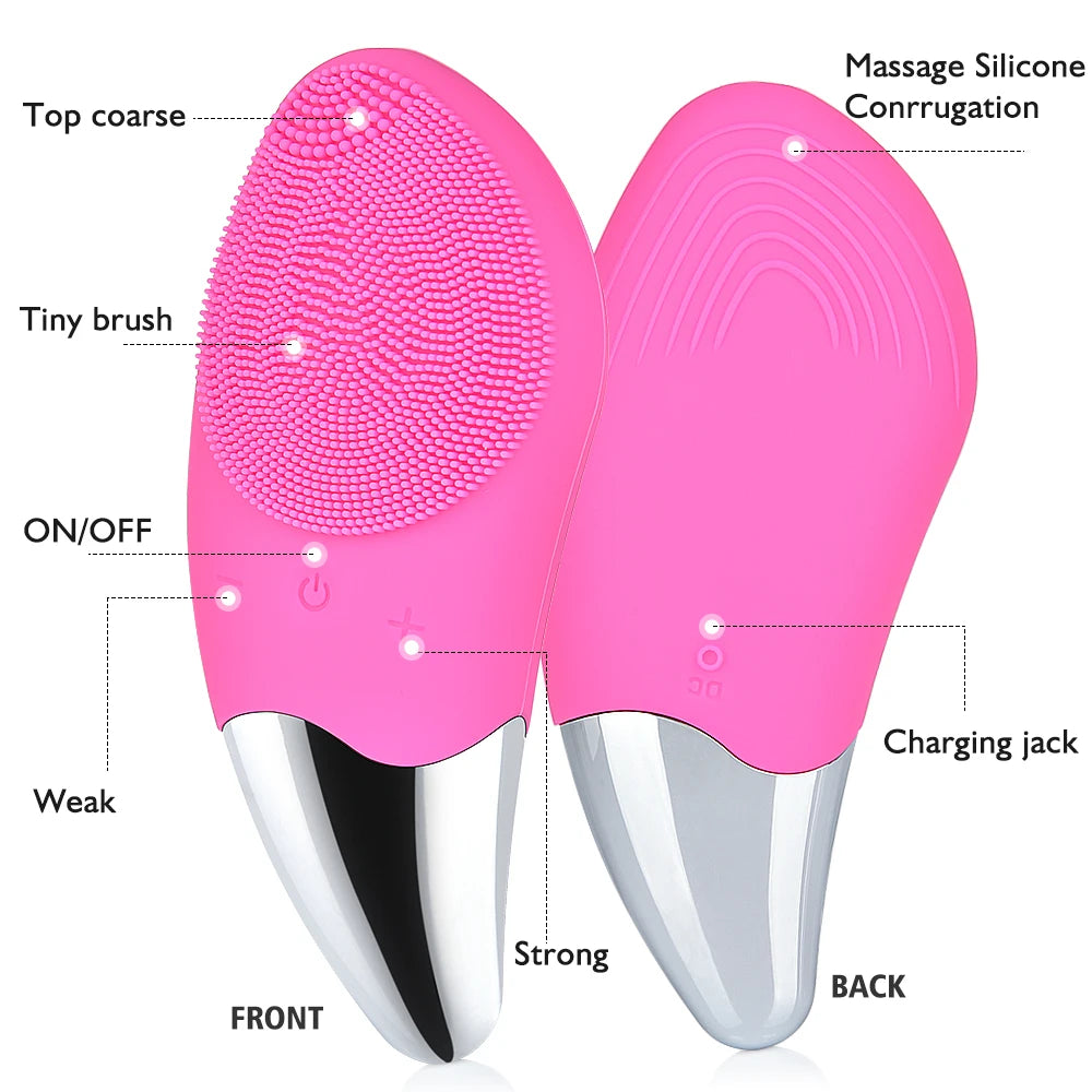 Electric Facial Portable Cleansing Brush