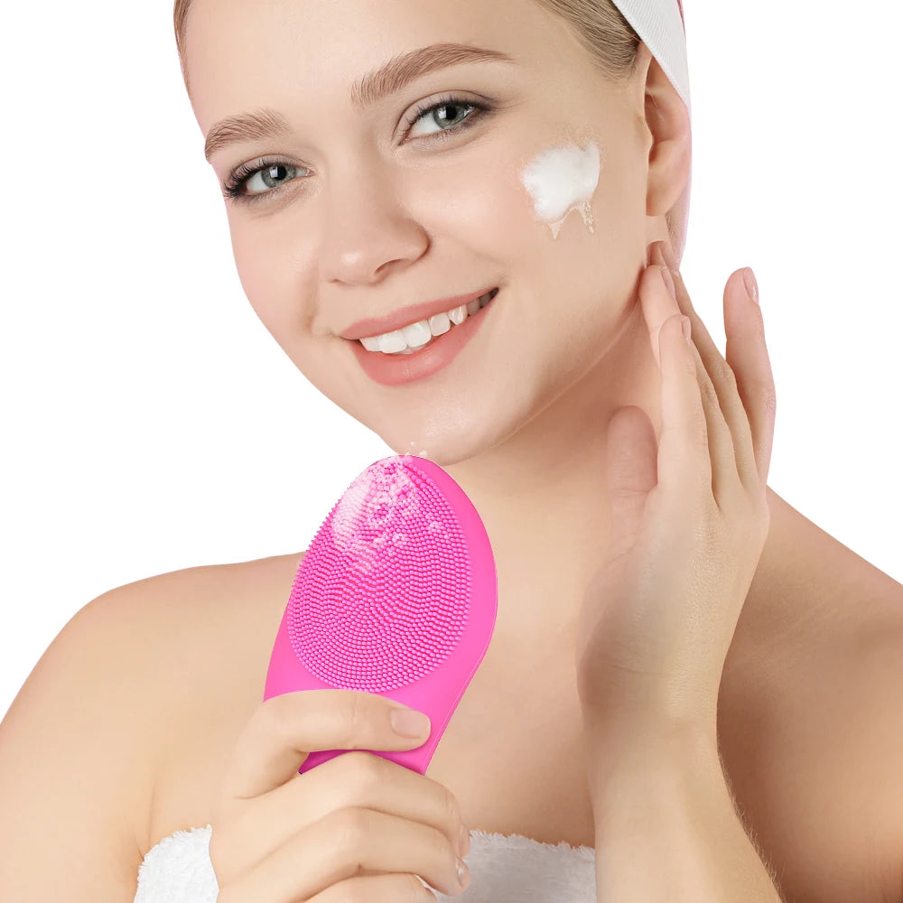 Electric Facial Portable Cleansing Brush