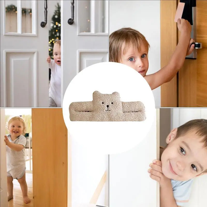 Door Finger Safety Guard Stopper for Children - Bunny and Bear