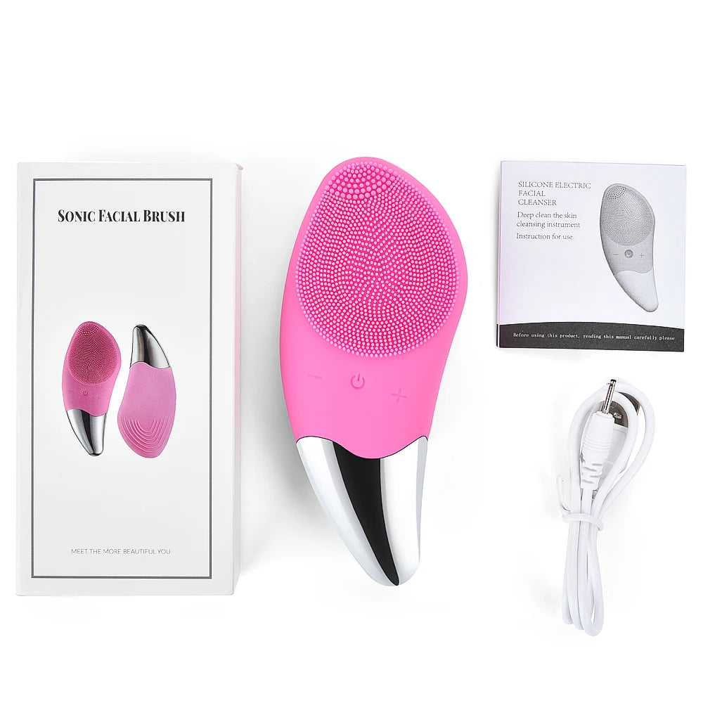 Electric Facial Portable Cleansing Brush