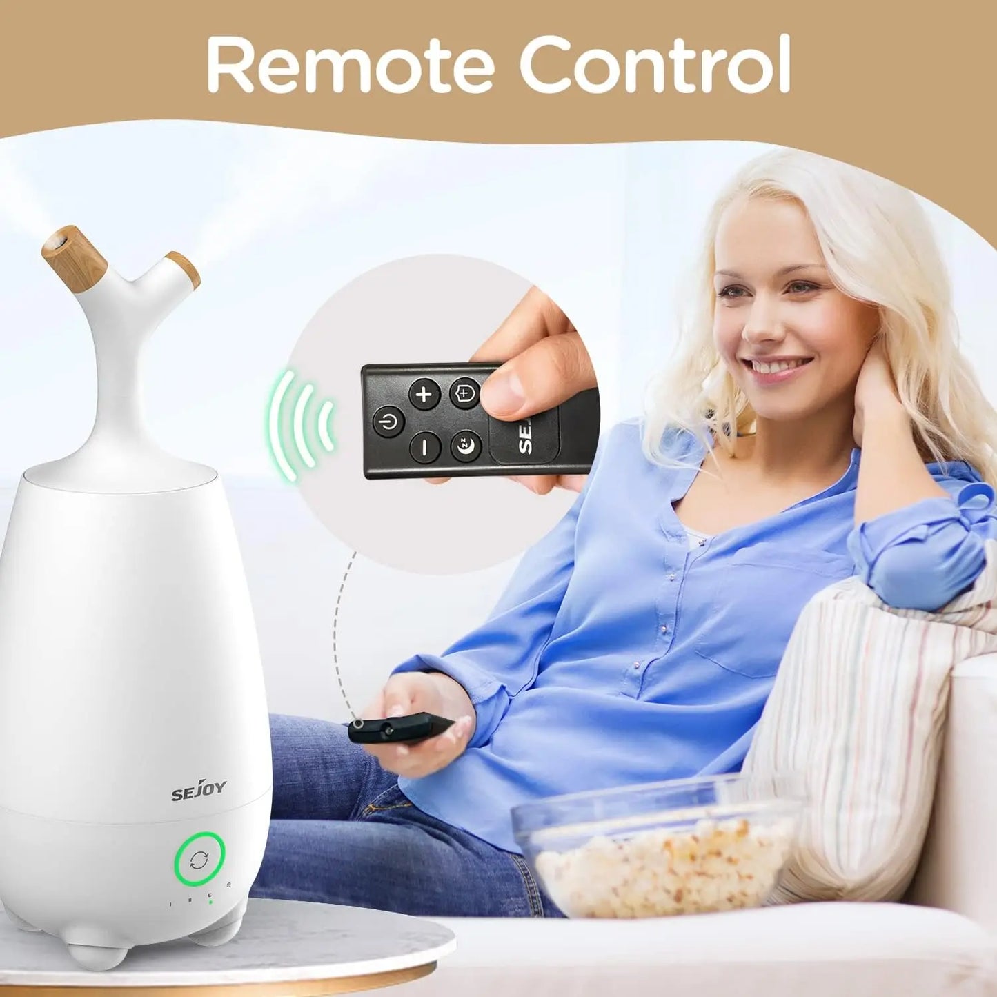 Large Air Humidifier 5L with remote control